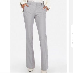Express Pants - NWT Express Editor Low rise flare in Gray sz 4 Express Pants - NWT Express Editor Low rise flare in Gray sz 4